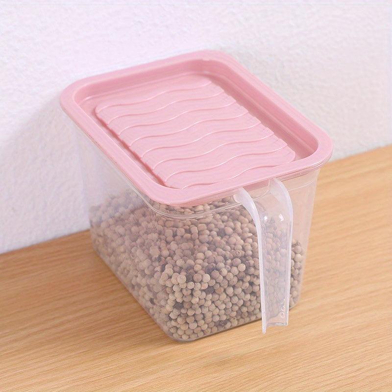 Clear Sealed Jar With Handle Plastic Airtight Fresh-keeping Box