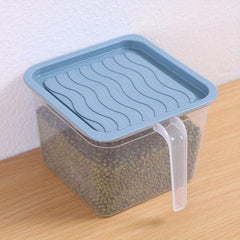 Clear Sealed Jar With Handle Plastic Airtight Fresh-keeping Box