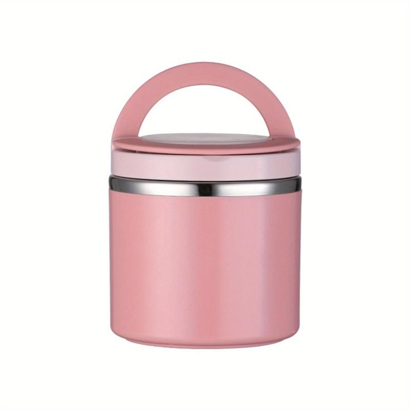 Vacuum Insulated Oatmeal Container with Lid - Portable for Teens