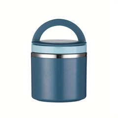 Vacuum Insulated Oatmeal Container with Lid - Portable for Teens