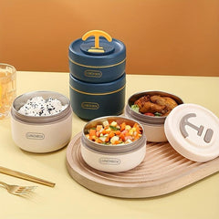 Insulated Food Jar Vacuum Stainless Steel Leakproof Soup Container