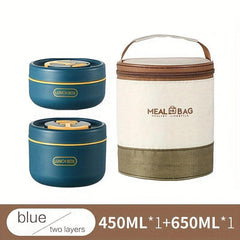 Insulated Food Jar Vacuum Stainless Steel Leakproof Soup Container