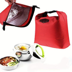 Insulated Lunch Bag Aluminum Foil Lunch Box Leakproof