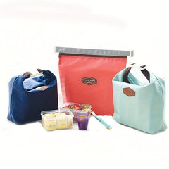 Insulated Lunch Bag Aluminum Foil Lunch Box Leakproof