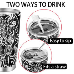 Viking American Tumbler 20oz Double Wall Vacuum Insulated Travel Mug
