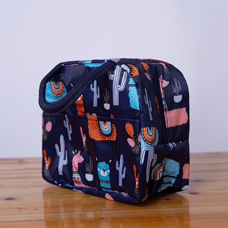 Large Capacity Waterproof Lunch Box Bag for Teens and Workers