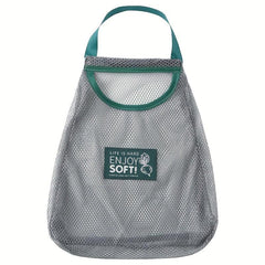 Portable Veg Storage Mesh Bag, Wall-Mounted Fruit Onion Ginger Storage