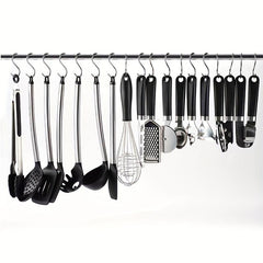 10pcs Stainless Steel S Hooks for Kitchenware Utensils Pots Bags Coat Stand