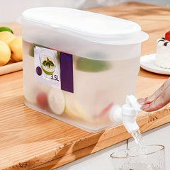 3.5L Cold Kettle With Faucet Refrigerator Drink Dispenser