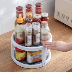 Non Skid Lazy Susan Organizer for Kitchen Bathroom