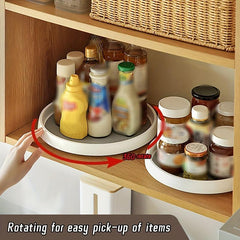 Non Skid Lazy Susan Organizer for Kitchen Bathroom