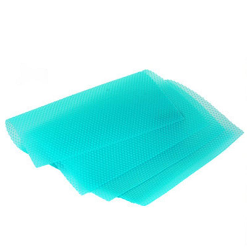 Fridge Liners Mats 8pcs Washable Oilproof Pads for Glass Shelves