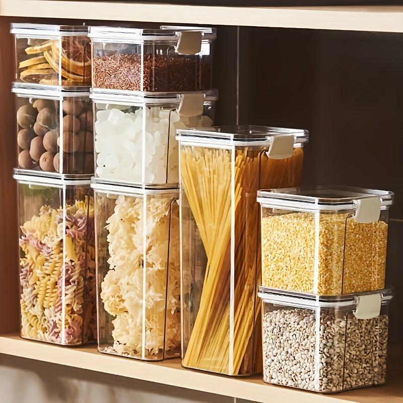 Kitchen Storage Jar Sealed Fresh keeping Box For Cereal Rice Tea Nuts Coffee Bea