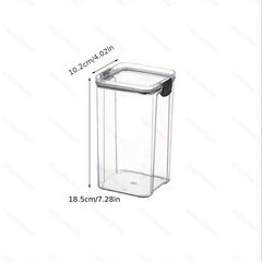 Kitchen Storage Jar Sealed Fresh keeping Box For Cereal Rice Tea Nuts Coffee Bea