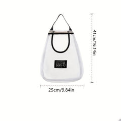 Reusable Hanging Mesh Storage Bags for Fruits and Vegetables