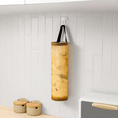 Wall Mounted Garbage Bags Kitchen Plastic Bags Organizer