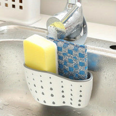 Sink Sponge Rack Organizer Silicone Multifunctional Drainage Adjustable Strap