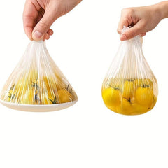 200pcs Fresh Keeping Cover Retractable Elastic Bag