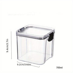 1Pc Airtight Food Storage Container - Keep Food Fresh and Secure