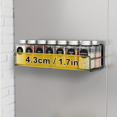 Magnetic Refrigerator Storage Rack Seasoning Rack Four piece Set