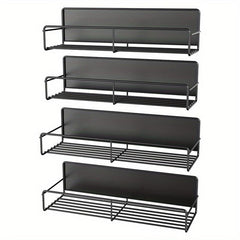 Magnetic Refrigerator Storage Rack Seasoning Rack Four piece Set