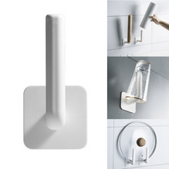 Wall Mounted L Shape Hook for Coats Hats Towels - Easy Installation