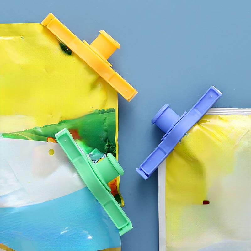 Creative Snacks Sealing Clamp for Kitchen Plastic Food Sealing Clamp