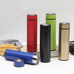 Vacuum Flask Portable Thermal Bottles Stainless Steel Leakproof Coffee Tumbler