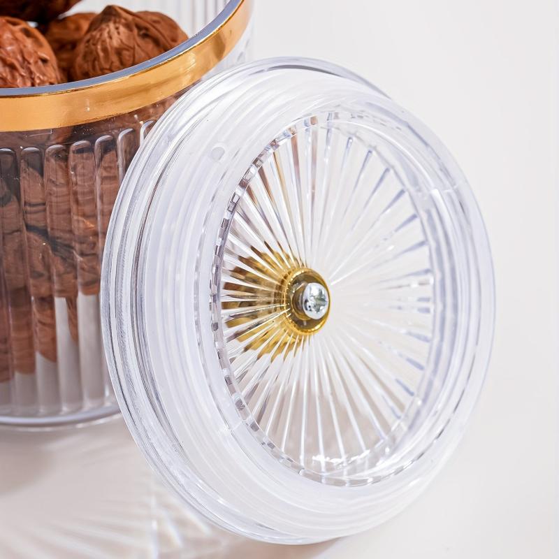Stripes Storage Jar with Airtight Lid
