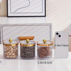 Stripes Storage Jar with Airtight Lid