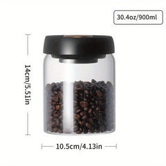 High Borosilicate Glass Vacuum Jar 500-1800ml