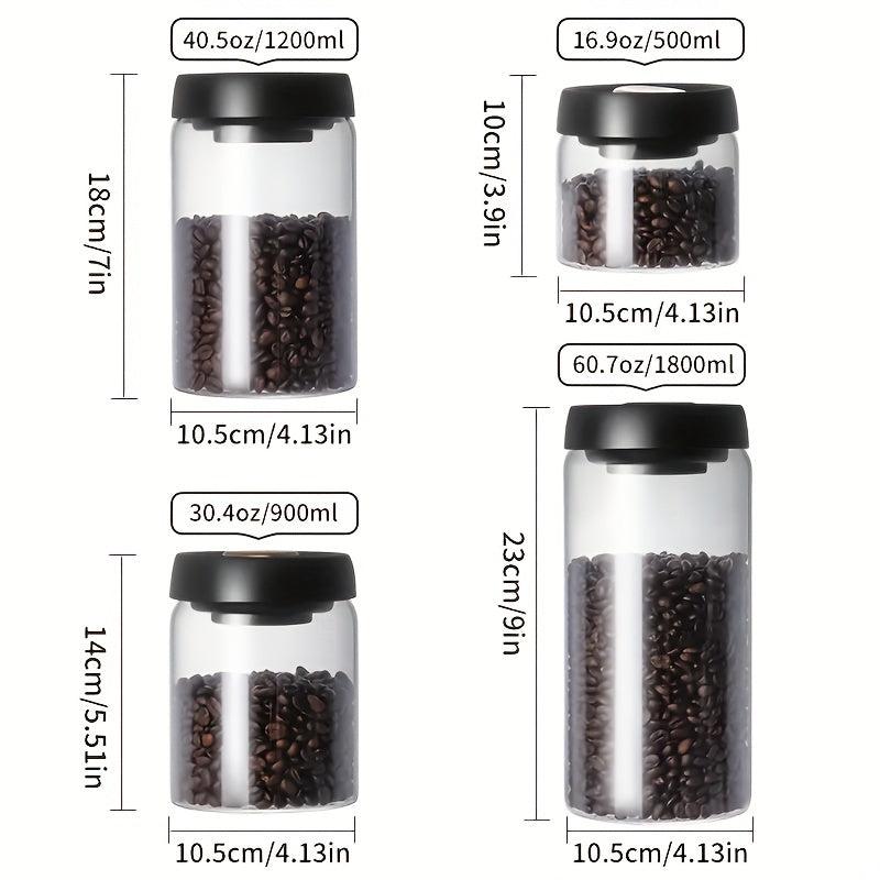High Borosilicate Glass Vacuum Jar 500-1800ml