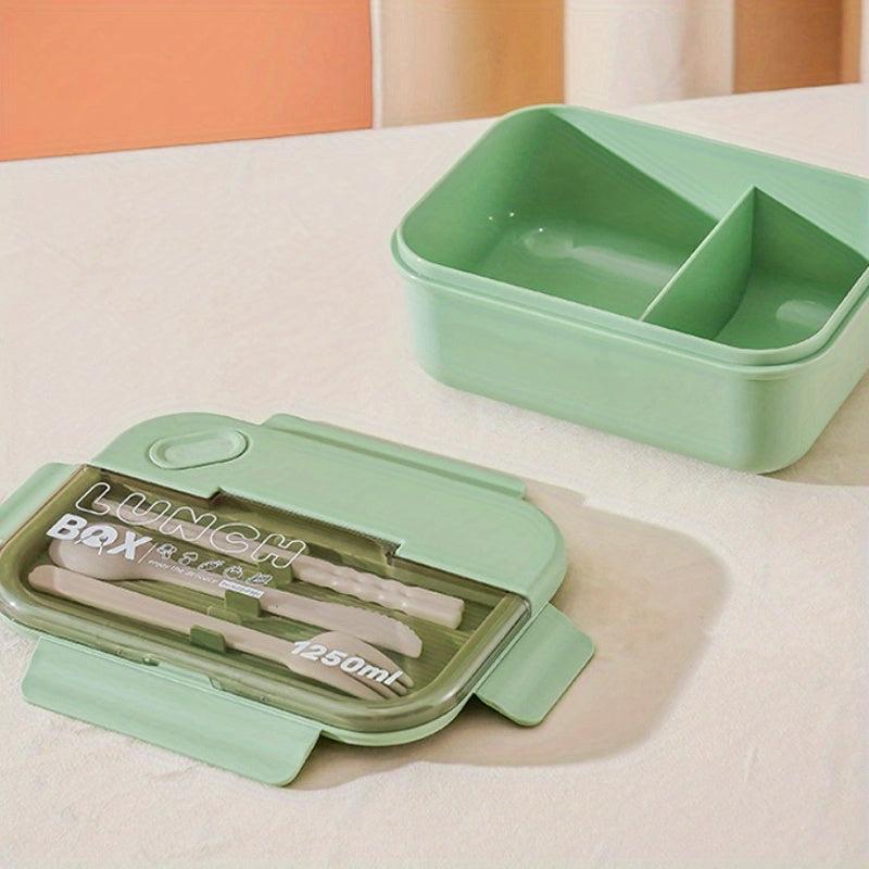 Sealed Bento Box Set with Fork & Chopsticks