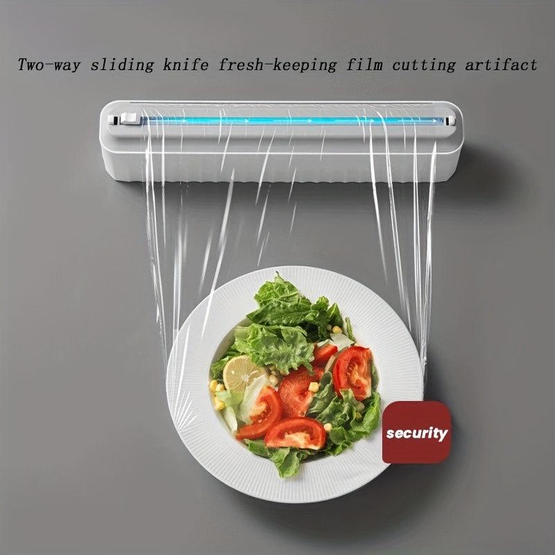 Adjustable Magnetic Food Film Cutter for Refrigerator Fresh Keeping