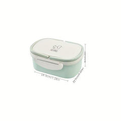 Adult Bento Box Double Layer Leakproof Lunch Container Microwave Safe