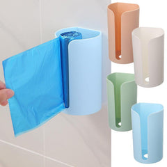 Plastic Garbage Bag Holder Wall Mounted Storage Box