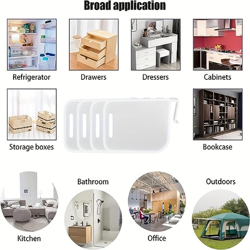 20pcs Refrigerator Dividers Fridge Space Allocator Kitchen Gadgets