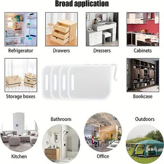 20pcs Refrigerator Dividers Fridge Space Allocator Kitchen Gadgets
