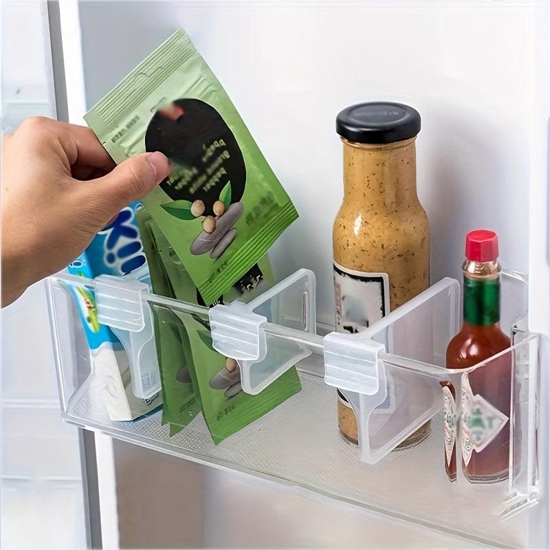 20pcs Refrigerator Dividers Fridge Space Allocator Kitchen Gadgets