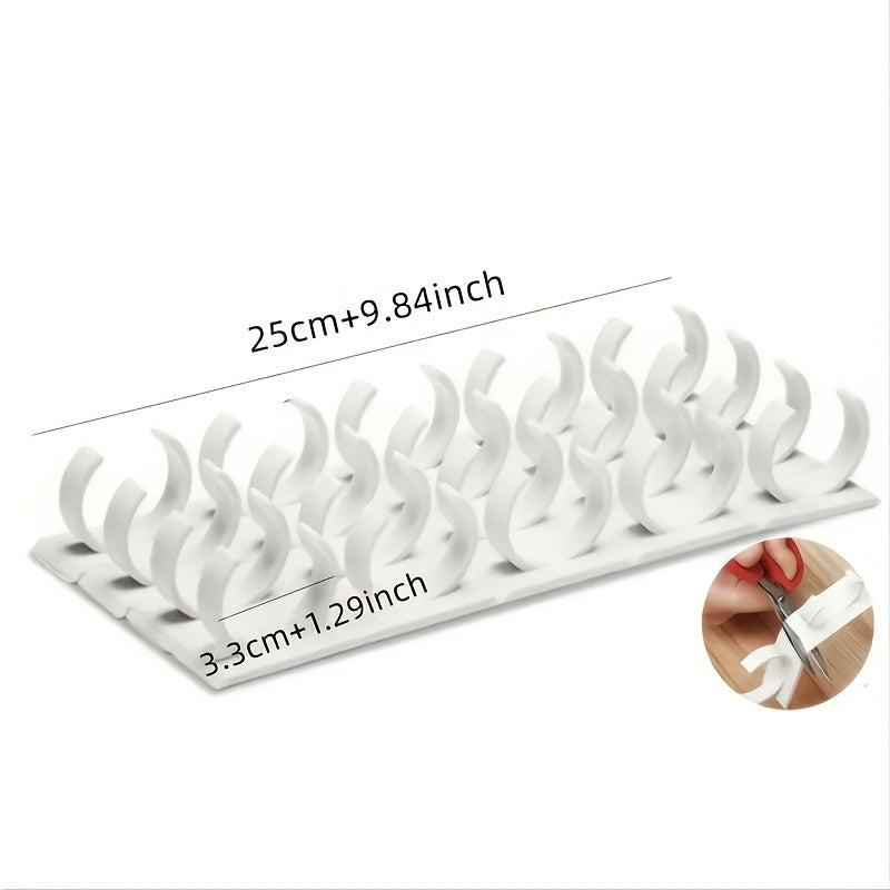 4pcs Wall Mount Spice Rack for Seasoning Bottles and Tanks