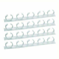 4pcs Wall Mount Spice Rack for Seasoning Bottles and Tanks