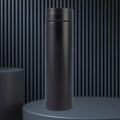 500ml Stainless Steel Water Bottle with Temperature Display and Cup