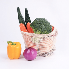 Reusable Mesh Vegetable Bags for Produce Storage and Gifting