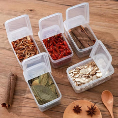1pc Stackable Seasoning Box Freshness Preservation Storage Box Kitchen