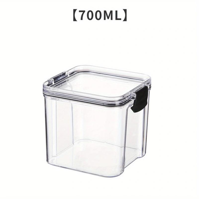 1Pc Transparent Food Storage Containers, Fresh & Secure