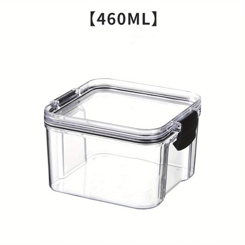 1Pc Transparent Food Storage Containers, Fresh & Secure