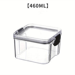 1Pc Transparent Food Storage Containers, Fresh & Secure