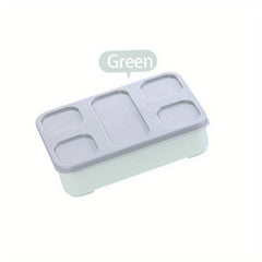 1pc Bento Lunch Box 6 Compartment Meal Prep Containers Durable Reusable Food Sto