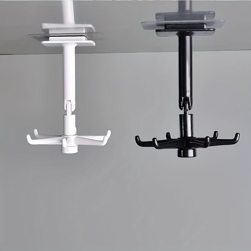 Universal 360 Rotating Hook Self Adhesive Towel Rack