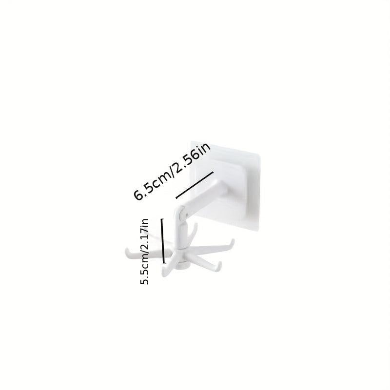 Universal 360 Rotating Hook Self Adhesive Towel Rack